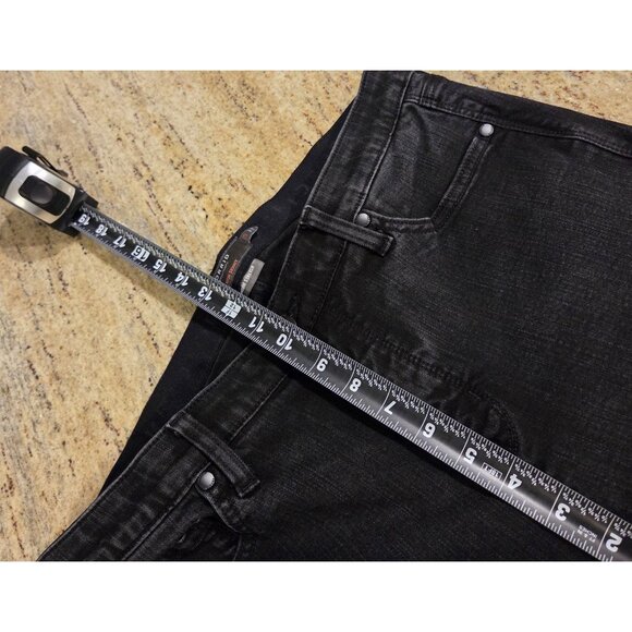 Torrid Women's Premium Stretch Sky High Skinny Black Jeans Size 12 - Picture 4 of 16